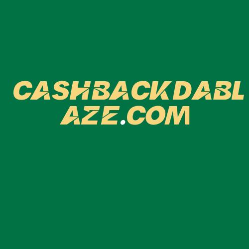 Logo da CASHBACKDABLAZE